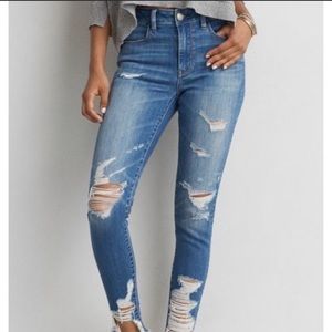 American Eagle high rise jeans